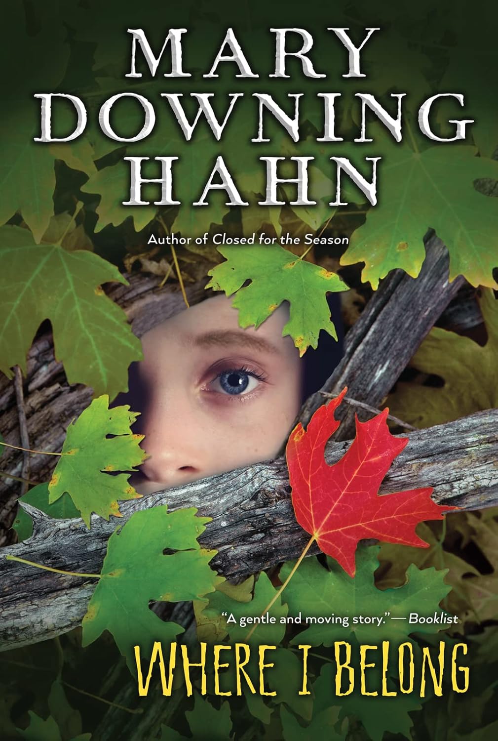 Links to Where I Belong by Mary Downing Hahn