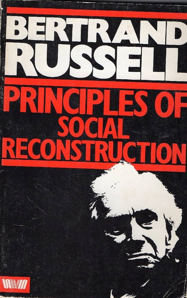 Principles of Social Reconstruction - Dubai - Buy Used/Second-Hand Books - BookHero
