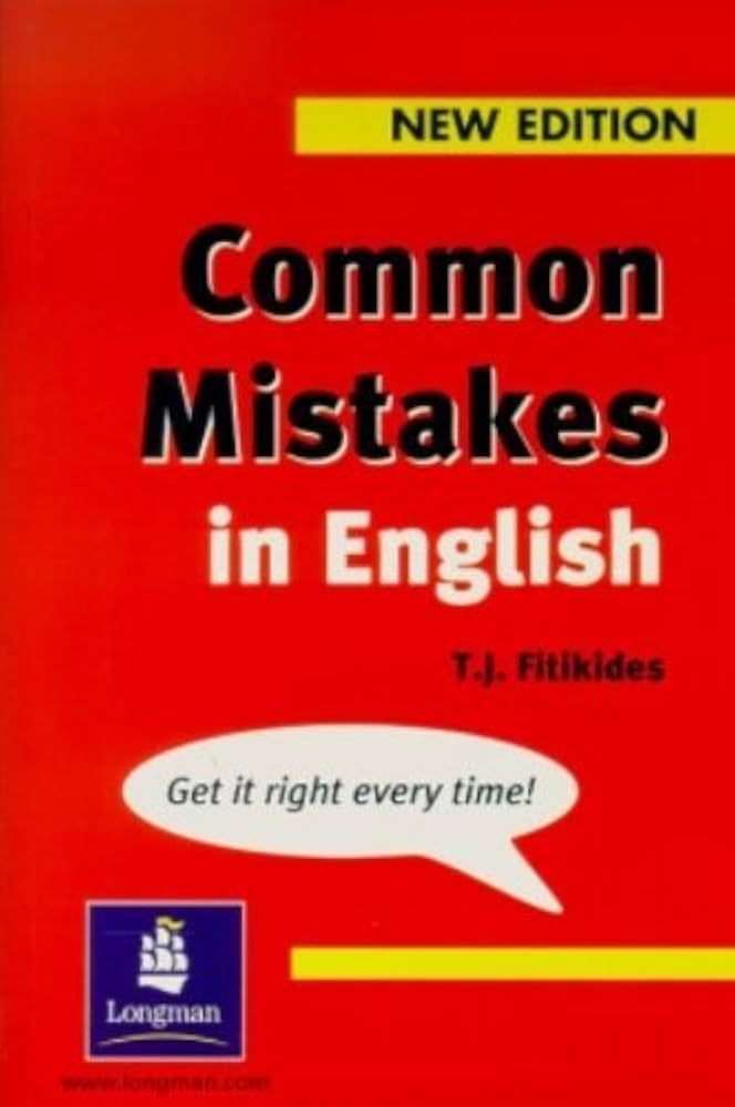 Common mistakes in English with exercises T.J. Fitikides Dubai