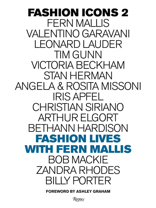 Fashion Icons Fashion Lives with Fern Mallis - Dubai - Buy Used/Second-Hand Books - BookHero