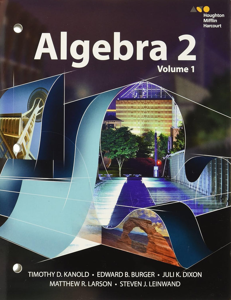 Links to Interactive Student Edition Volume 1 2015 (HMH Algebra 2) by Houghton Mifflin Harcourt