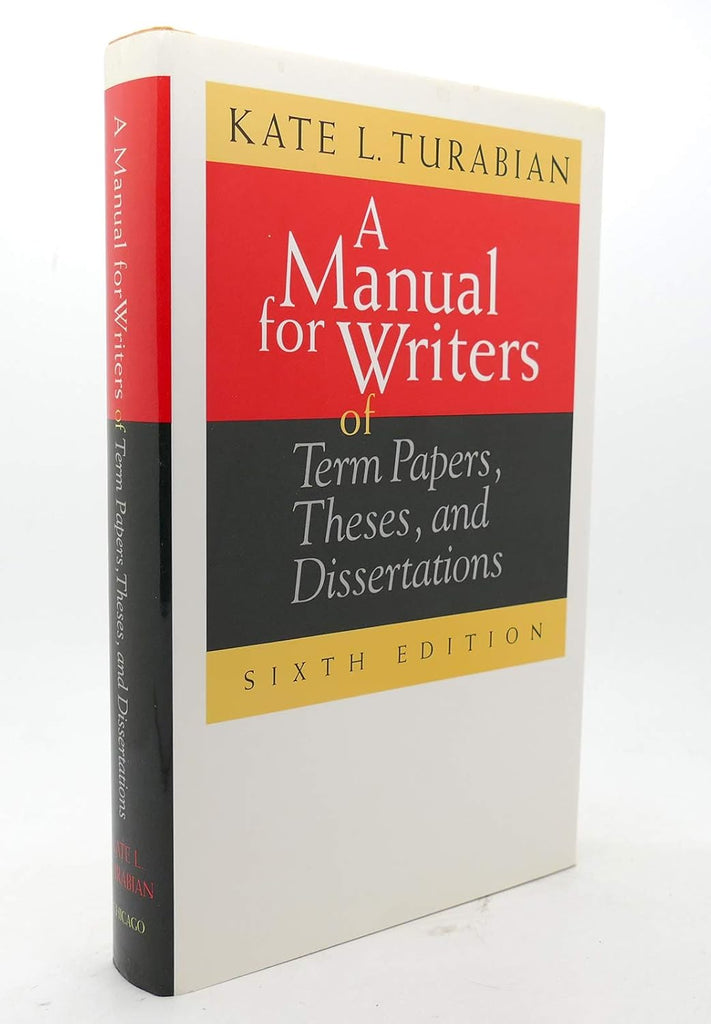 Links to A Manual For Writers Of Term Papers, Theses, And Dissertations (Chicago Guides To Writing, Editing, And Publishing) by Kate L. Turabian