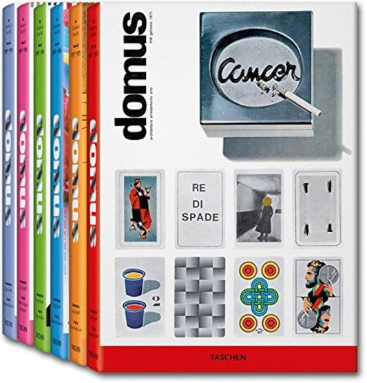 Domus Architecture Design Journal Vols. 7–12 (1970–1999) Brand New