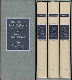 The Poems of Emily Dickinson: Variorum Edition (Brand New)