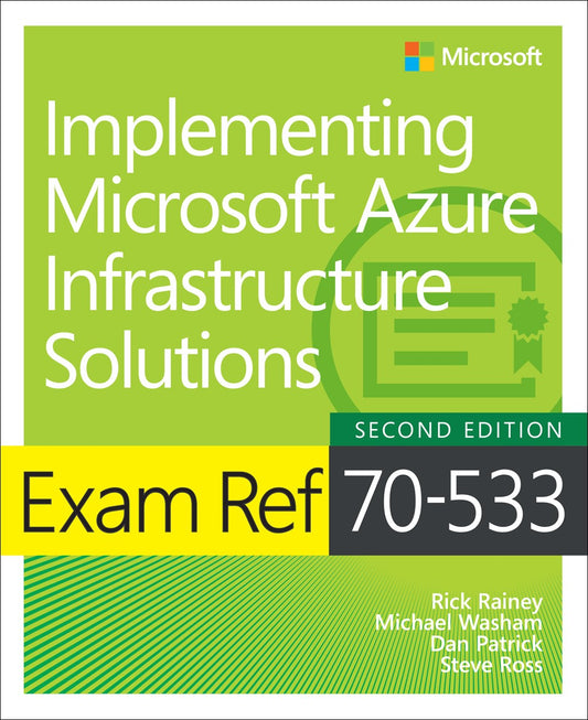 Links to Exam Ref 70-533 Implementing Microsoft Azure Infrastructure Solutions