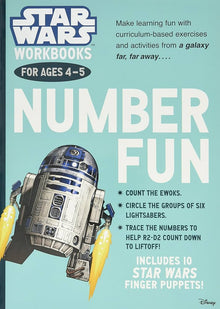 Links to Star Wars Workbooks: Number Fun - Ages 4-5