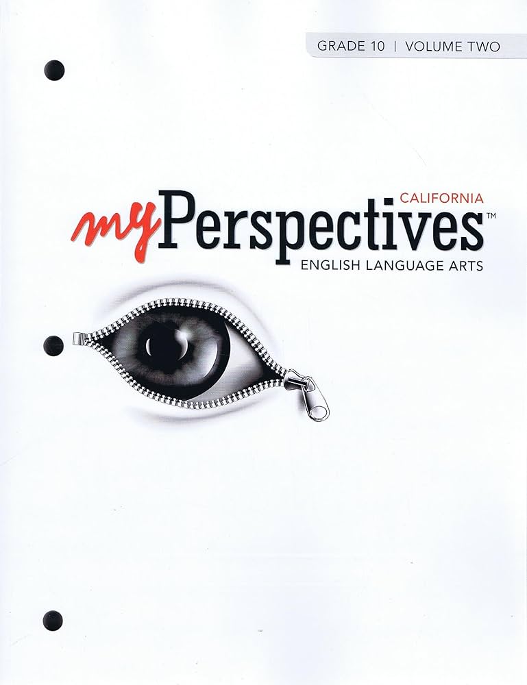 Links to Myperspectives 2022 Consumable Student Edition Volume 2 Grade 10