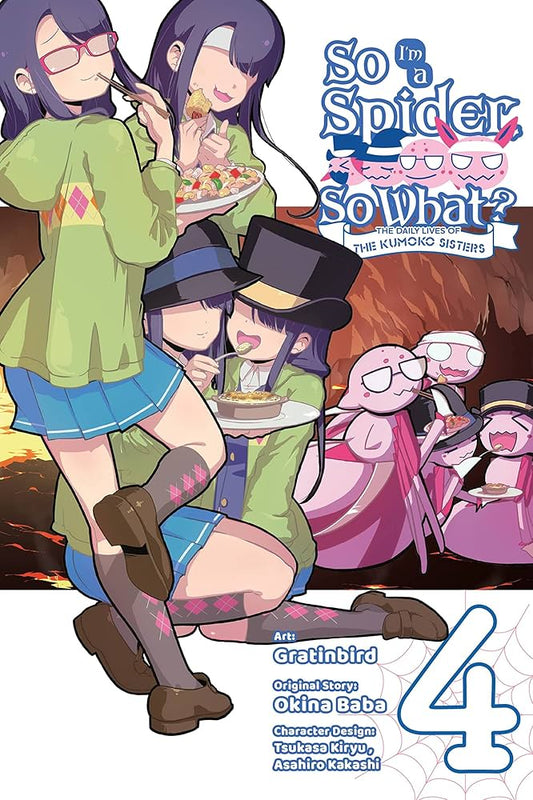 Links to So I'm a Spider, So What? the Daily Lives of the Kumoko Sisters, Vol. 4