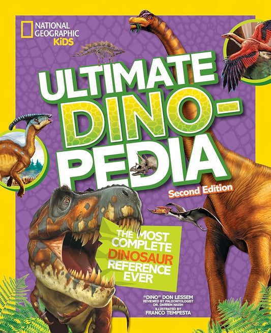 Links to National Geographic Kids Ultimate Dinopedia by Don Lessem | Franco Tempesta