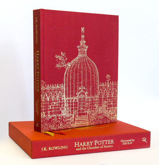 Harry Potter and the Chamber of Secrets: Deluxe Illustrated Slipcase Edition (Brand New) - Dubai - Buy Used/Second-Hand Books - BookHero