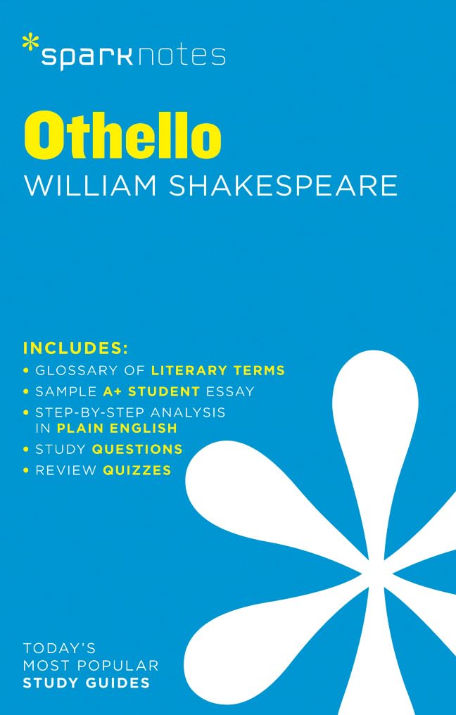 Othello Sparknotes Literature Guide | Sparknotes | William Shakespeare ...