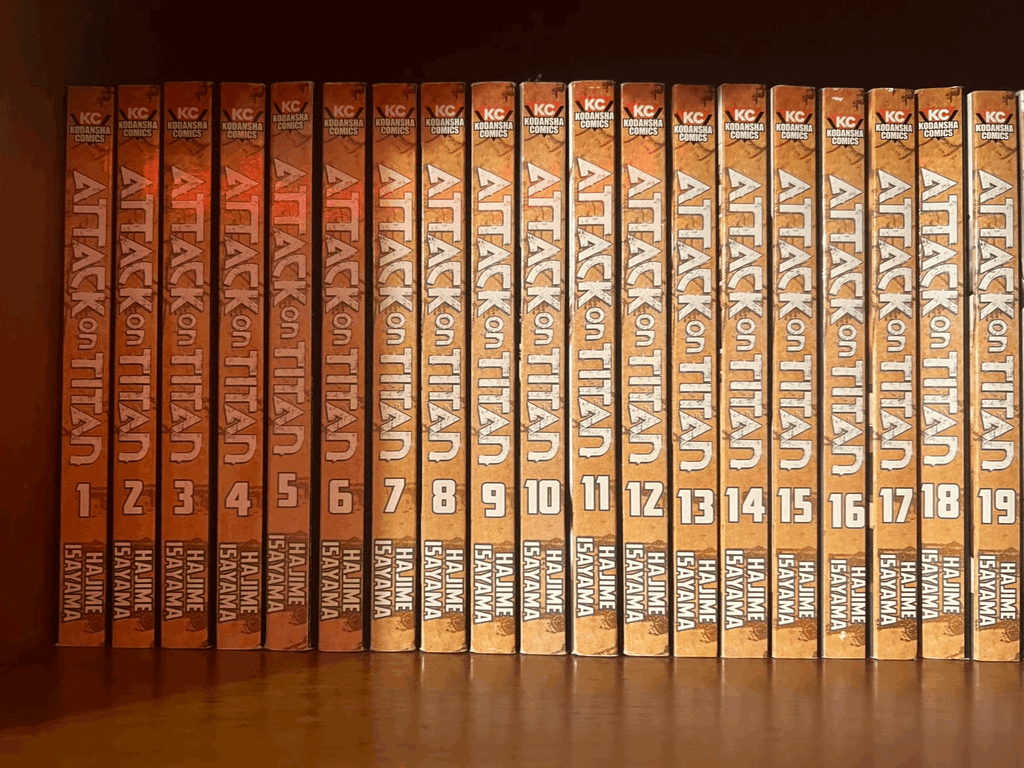 Attack on Titan Manga Set (Volumes 1–15) – Dubai - Buy Used/Second-Hand ...