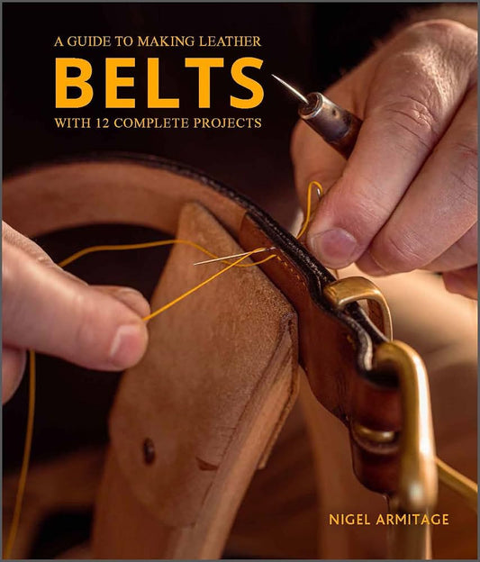 A Guide to Making Leather Belts with 12 Complete Projects - Dubai - Buy Used/Second-Hand Books - BookHero