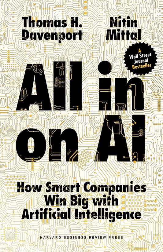 All-In on AI How Smart Companies Win Big with Artificial Intelligence - Dubai - Buy Used/Second-Hand Books - BookHero