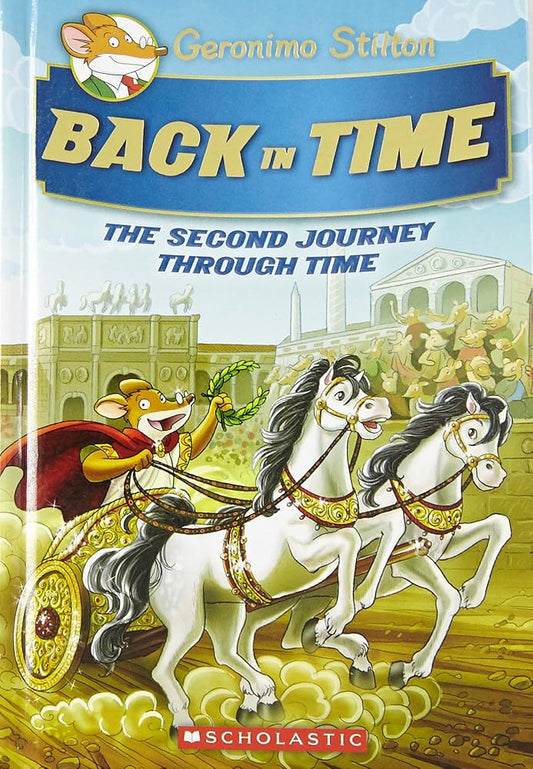 Geronimo Stilton Se: the Journey Through Time #2: Back in Time [Hardcover] [Feb 15, 2015] GERONIMO STILTON - Dubai - Buy Used/Second-Hand Books - BookHero