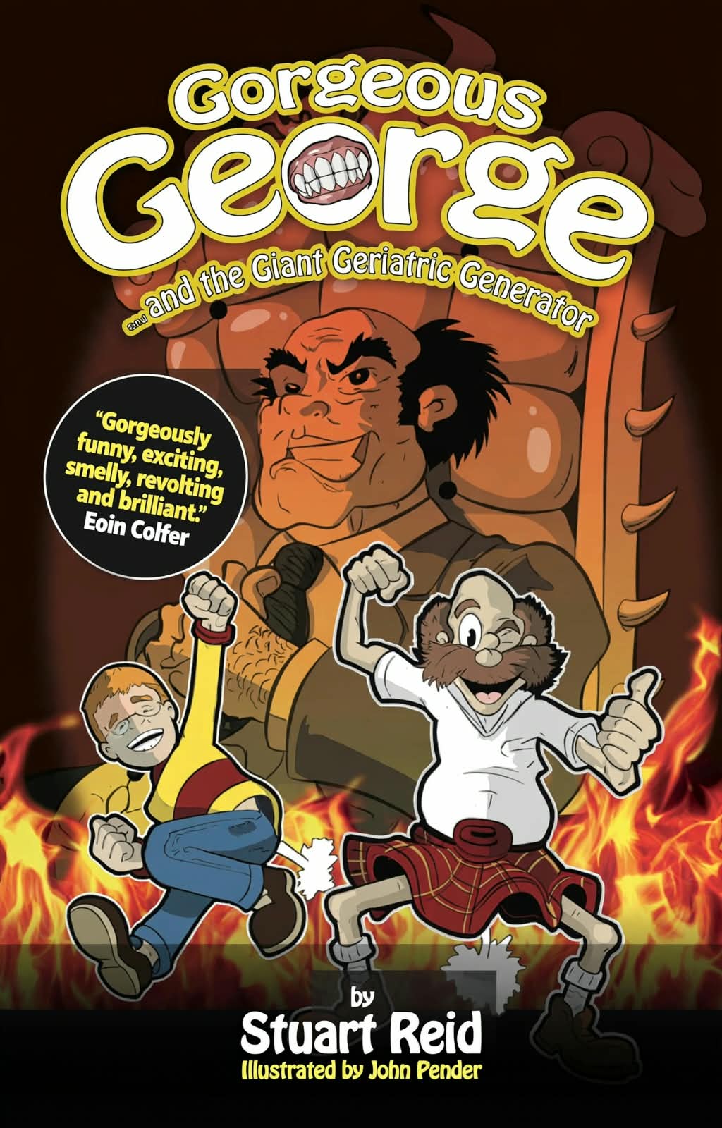 Links to Gorgeous George and the giant geriatric generator