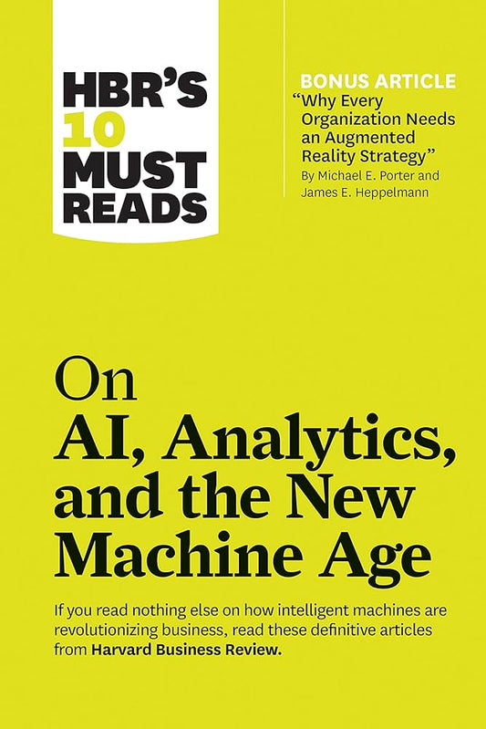 HBR's 10 Must Reads on AI, Analytics, and the New Machine Age - Dubai - Buy Used/Second-Hand Books - BookHero