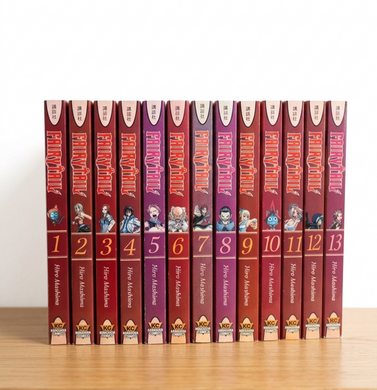 Fairy Tail manga series Volume 1–13 collection