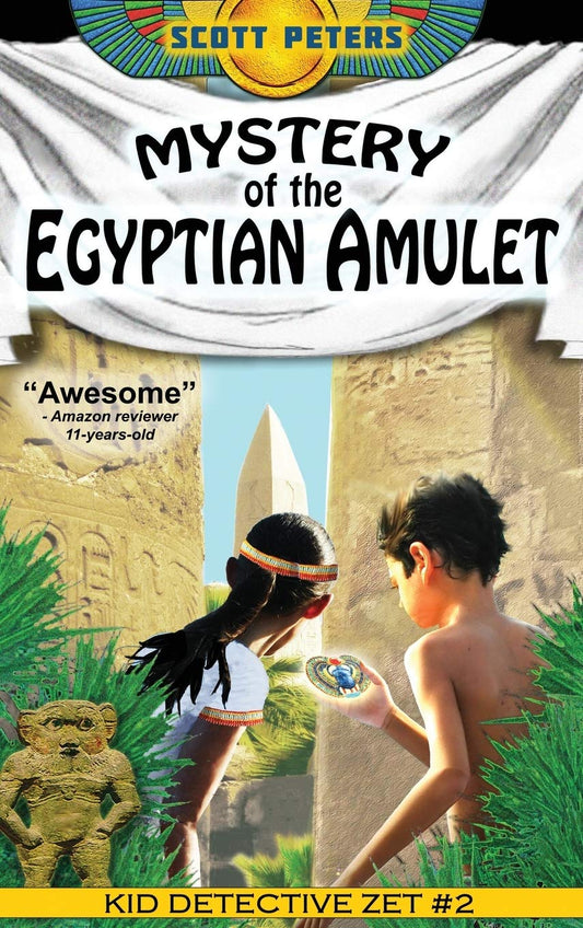 Mystery of the Egyptian Amulet Adventure Books For Kids Age 9-12 - Dubai - Buy Used/Second-Hand Books - BookHero