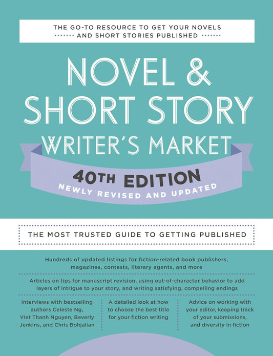 Novel & Short Story Writer's Market 40th Edition The Most Trusted Guide to Getting Published - Dubai - Buy Used/Second-Hand Books - BookHero