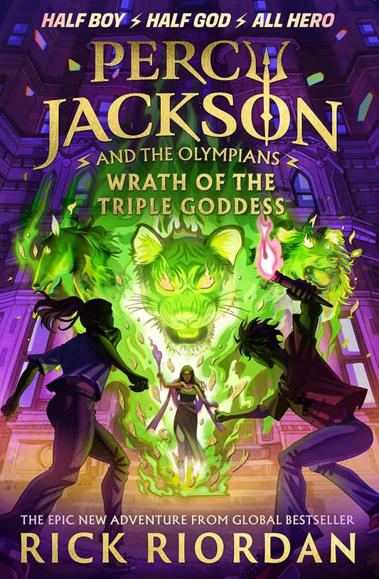 Percy Jackson and the Olympians Wrath of the Triple Goddess - Dubai - Buy Used/Second-Hand Books - BookHero