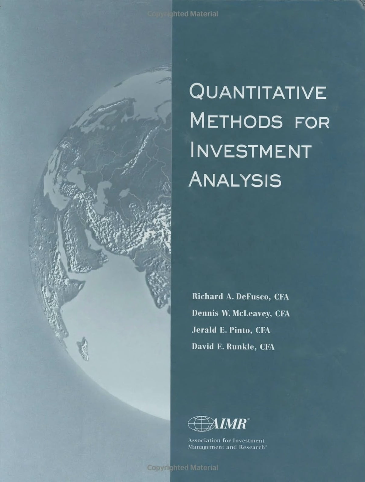 Links to Quantitative methods for investment analysis