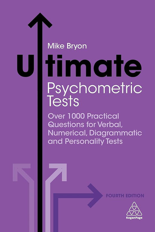 Links to Ultimate psychometric tests: over 1000 practical questions for verbal, numerical, diagrammatic and personality tests