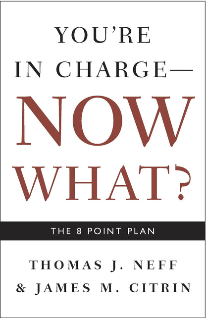 You're in Charge, Now What? The 8 Point Plan - Dubai - Buy Used/Second-Hand Books - BookHero