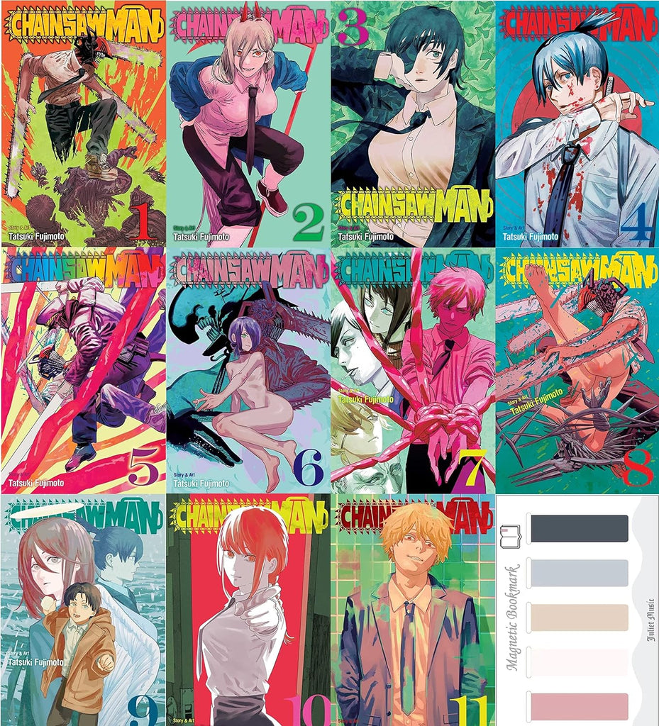 Chainsaw Man Manga Collection 11 Book Set volumes 1-11