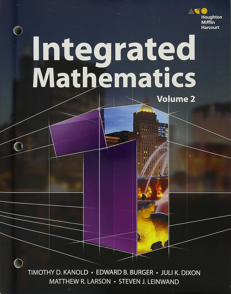 Links to INTEGRATED MATH VOLUME 2 by Timothy Kanold