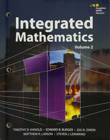 Links to INTEGRATED MATH VOLUME 2 by Timothy Kanold