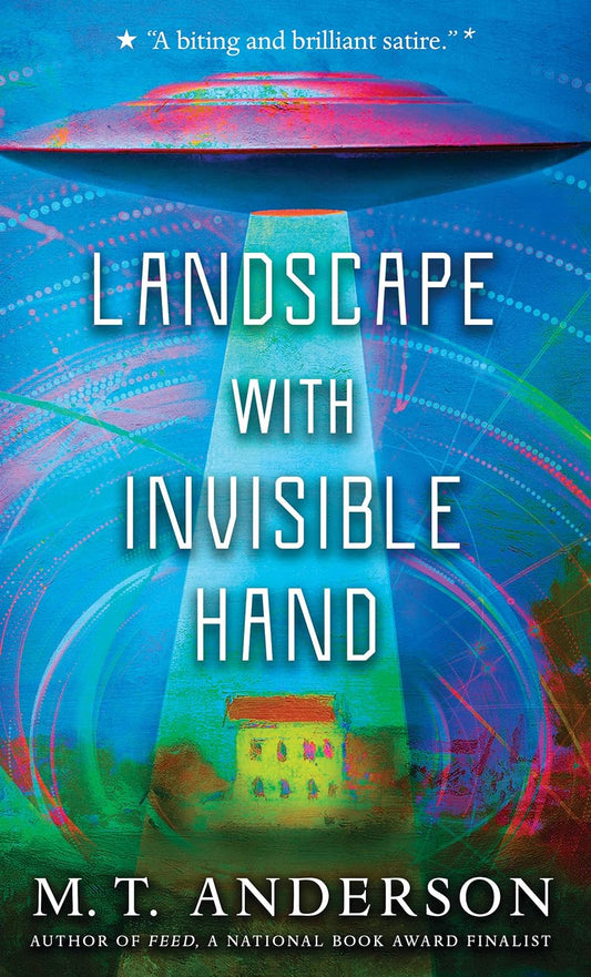 Links to Landscape with invisible hand by M.T. Anderson