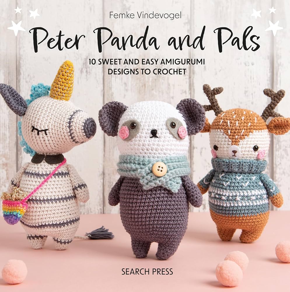 Peter Panda and Pals 10 Sweet and Easy Amigurumi Designs to Crochet - Dubai - Buy Used/Second-Hand Books - BookHero