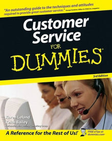 Links to Customer Service for Dummies by Karen Leland | Keith Bailey