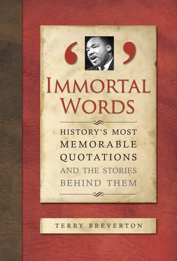 Links to Immortal Words by Terry Breverton