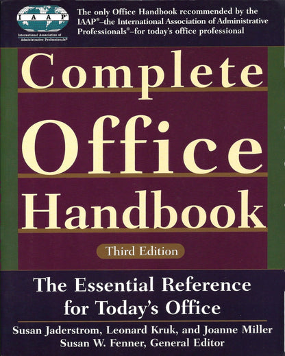 Complete Office Handbook: Third Edition - Bookhero
