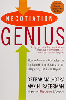 Negotiation Genius - Bookhero